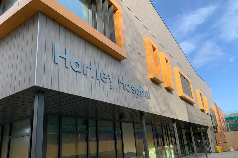 Hartley Hospital entrance CAD21