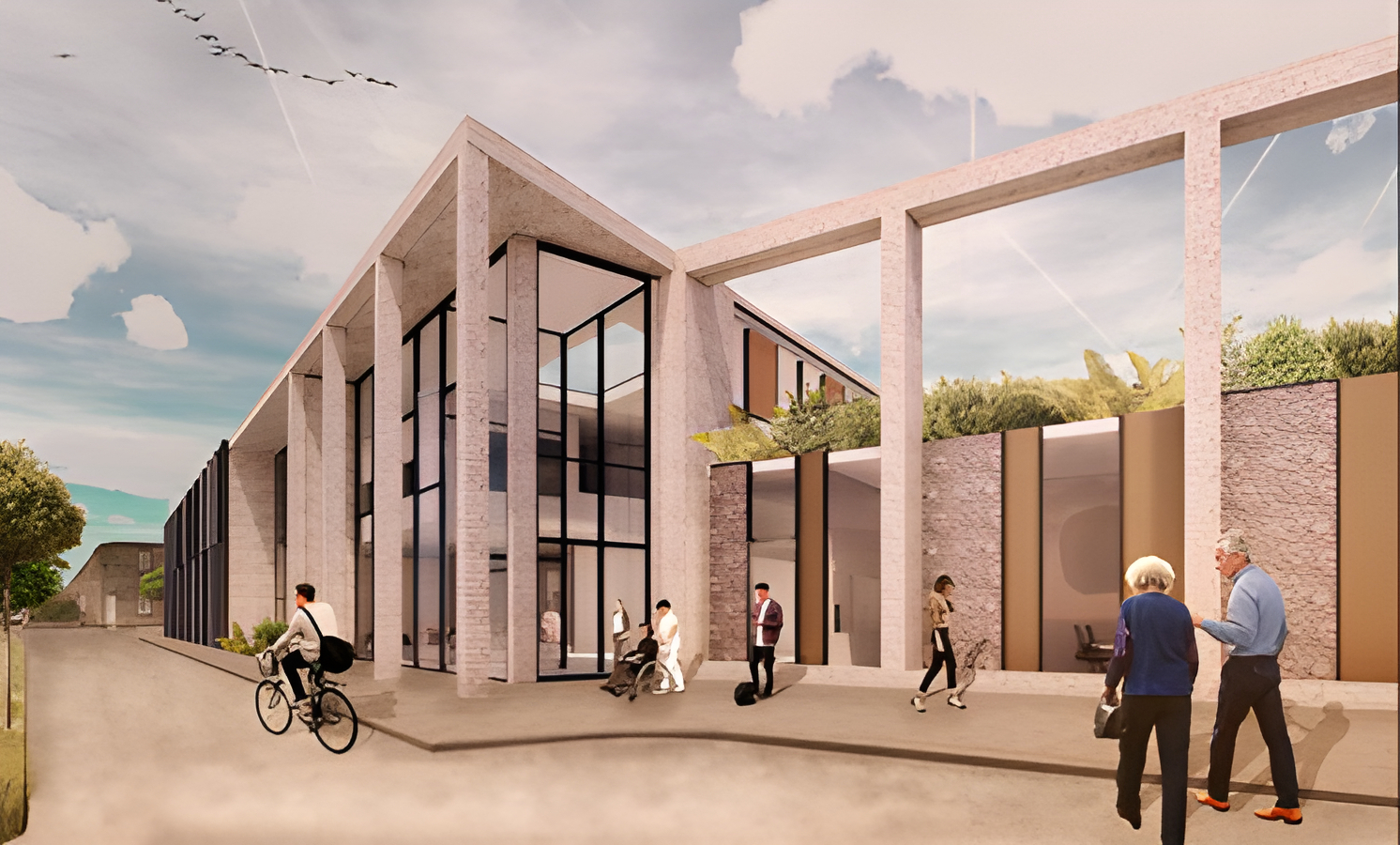 Bewick Hospital CGI external view