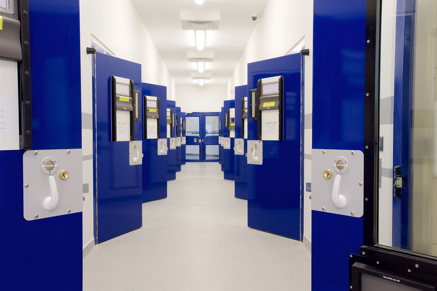 West Dicision HQ Cell doors