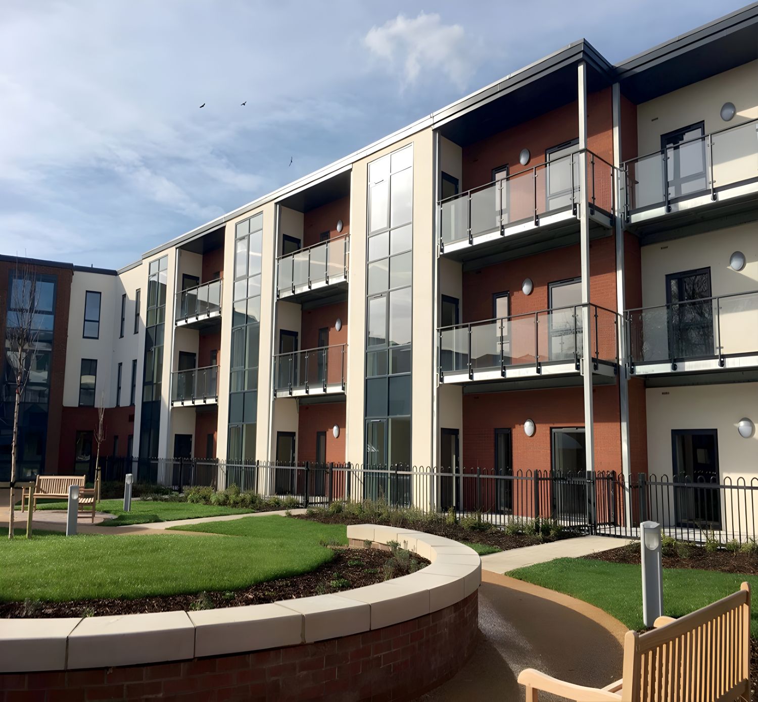 Hull Extra Care appartments external view