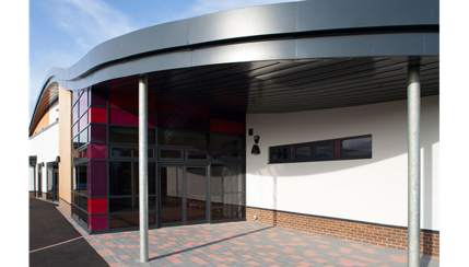 Longbenton Voluntary Aided Primary School entrance CAD21