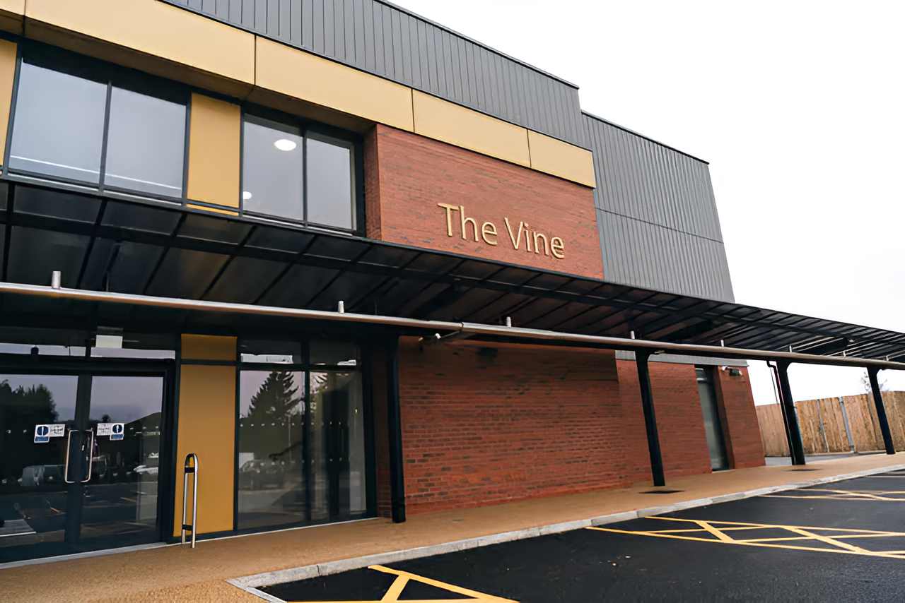 The Vine SEN School Leeds external of main entrance