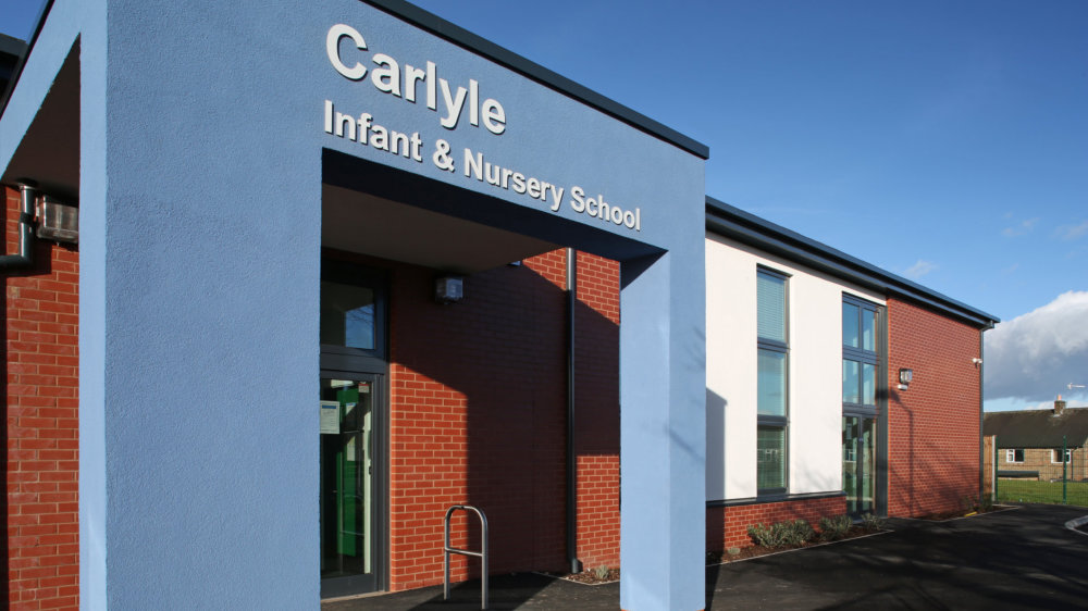 Carlyle Primary School entrance CAD21